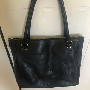 Kate Spade black leather purse